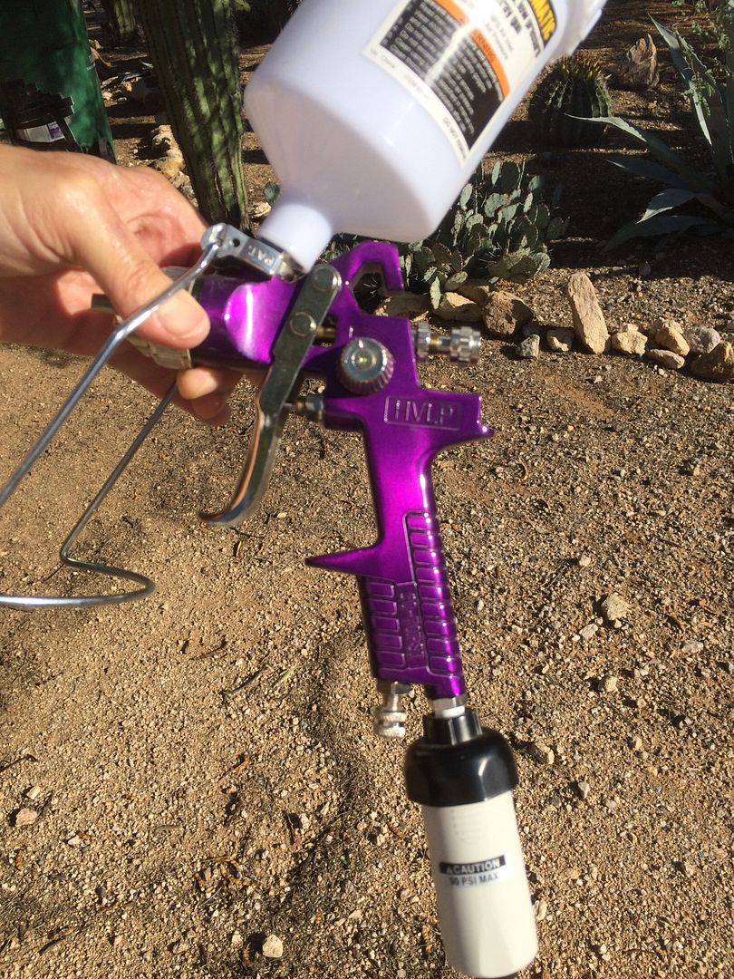 Harbor Freight Purple Spraygun settings Telecaster Guitar Forum